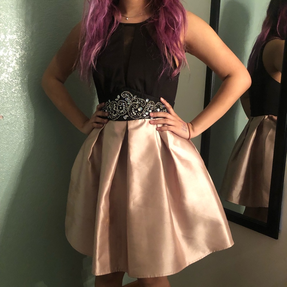 Black & Gold dress